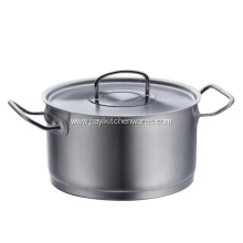 Stainless Steel Cookware Casserole with Glass Lid
